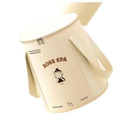 Foldable foot bath bag, heat-preserving steam foot bath tub, suitable for below the knee, home use, portable foot bath magic, foot washing basin, constant temperature