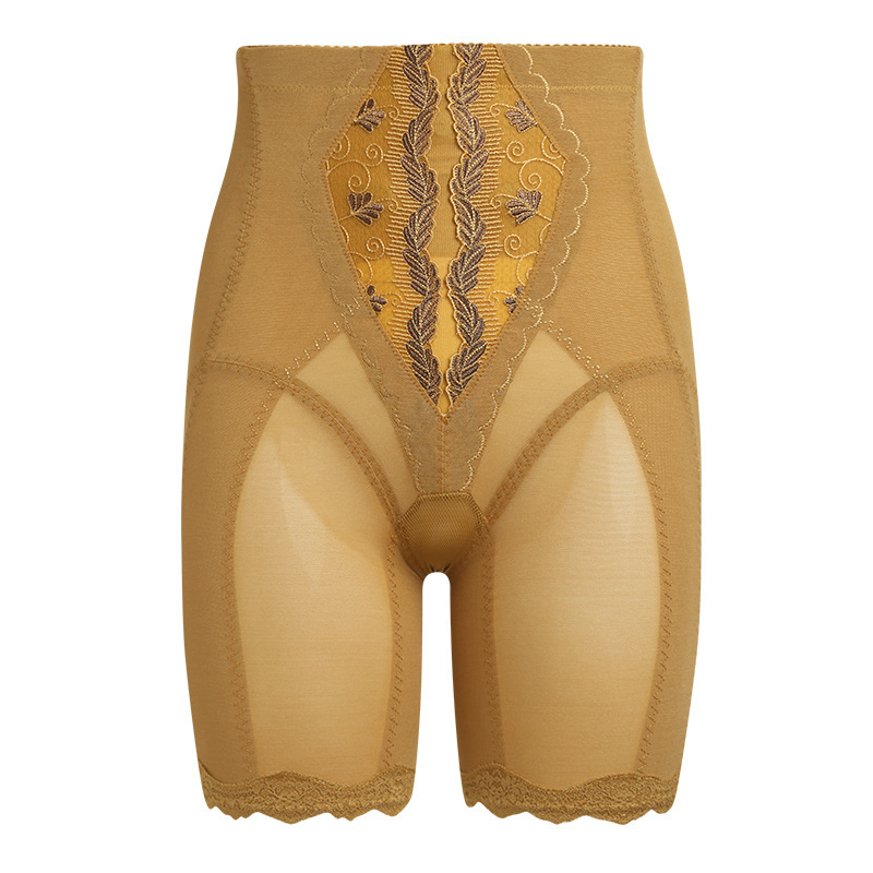 Postpartum corset women's body shaping waist and back clip seamless jumpsuit high waist hip-lifting pants full body strong pressure binding pants