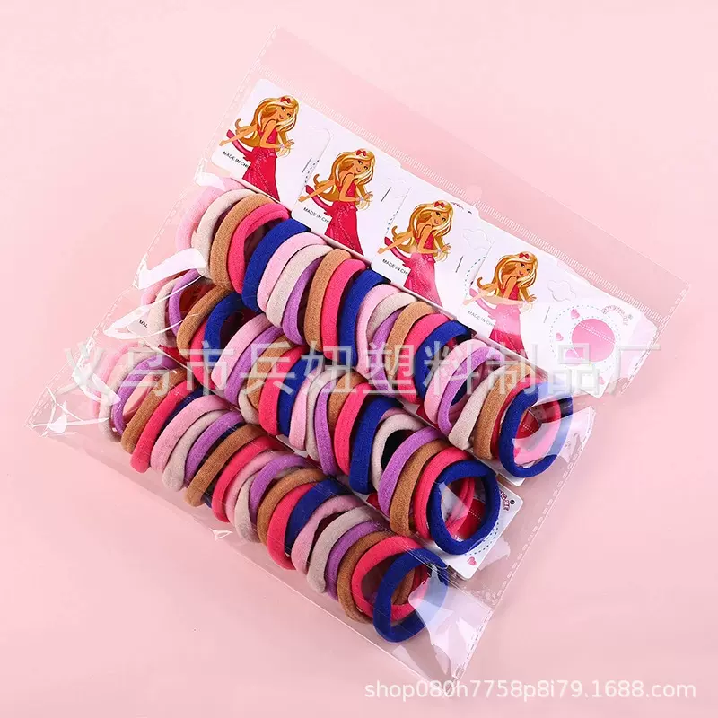 源头厂家直销跨境电商热卖5.5寸不伤发头绳韩版高弹皮筋毛巾圈