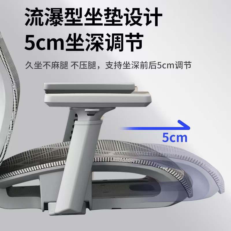 silla de computadora para el hogar confortable silla ergonomía respaldada que se puede levantar y girar para sentarse sin fatiga silla de oficina reclinada