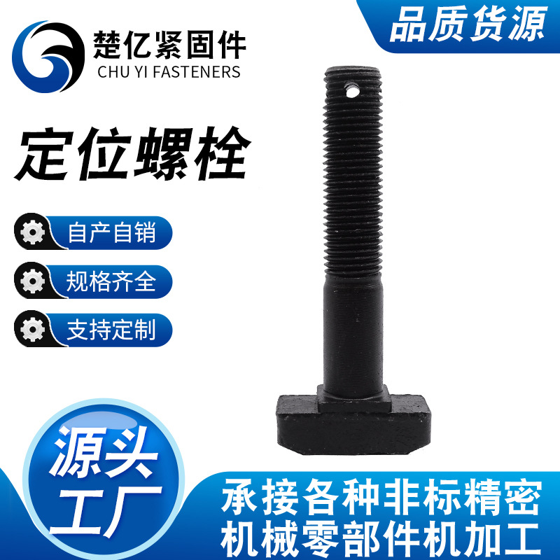 异型螺栓打孔螺栓高强度T型螺栓尾部打孔螺栓厂家