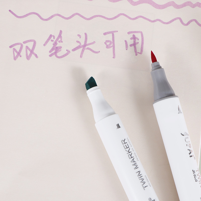 Marcador transfronterizo 80 traje de color pintura de doble cabeza marcador de color pincel de pintura a base de agua recomendar pluma de graffiti de arte