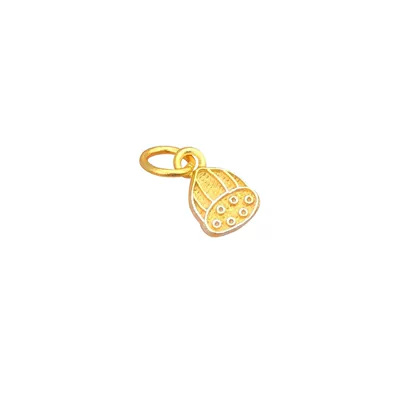 Zərgərlik ara hissələri, peace and joy spacer bead pendant