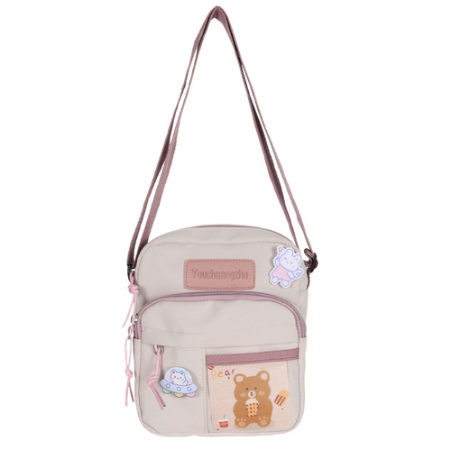 New Small Bag Japanese Cute Creative Transparent Student Crossbody Bag Women’s Casual Simple Shoulder Bag