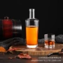 密封加厚透明伏特加洋酒瓶