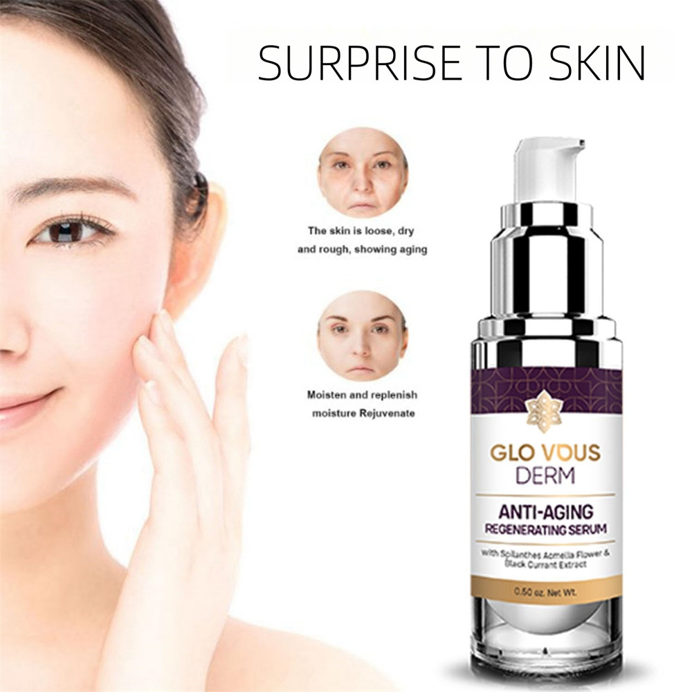 GLO VOUS DERM LUXE ANTI AGING SERUM 페이셜 에센스 보습 부드러운