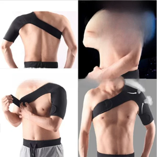 Wholesale Adjustable Sports Shoulder Brace, Sports Shoulder Strap, Basketball Volleyball Shoulder Protection Single Shoulder Brace
