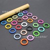 Color spray paint spring ring opening ring opening ring lacquer zinc alloy springs outer diameter 25 mm