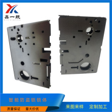 非标规格智能防盗门指纹锁体钣金激光切割加工五金冲压拉伸件加工