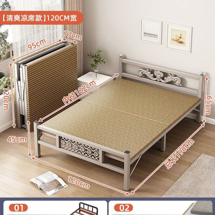 折叠床折叠床单单人床便携简易家用办公室午睡午休包邮速卖通|undefined