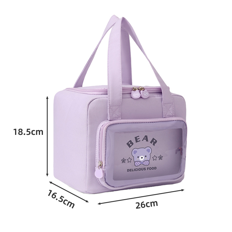 Bolsa Térmica para Lonchera de Poliéster Portátil image 8