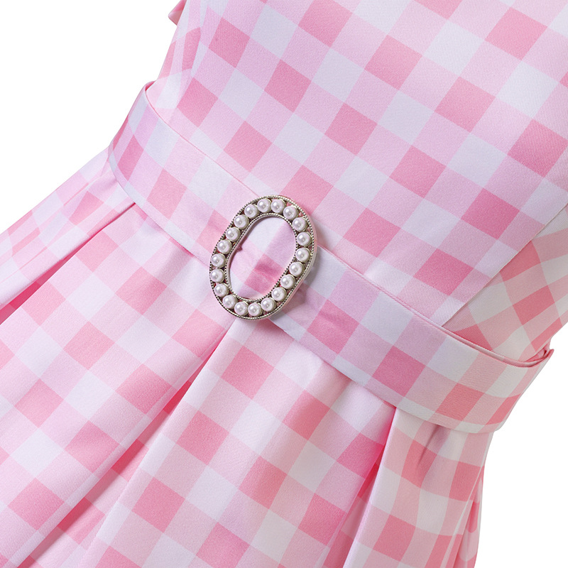 Barbie Kenny traje cos ropa Kenny playa vestido rosa Cosplay conjunto completo