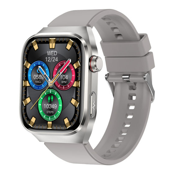 New TK16 Smart Watch Micro-examination Uric Acid Blood Glucose Blood Lipid Bluetooth Call ECG Body Fat Blood Glucose AMOLED