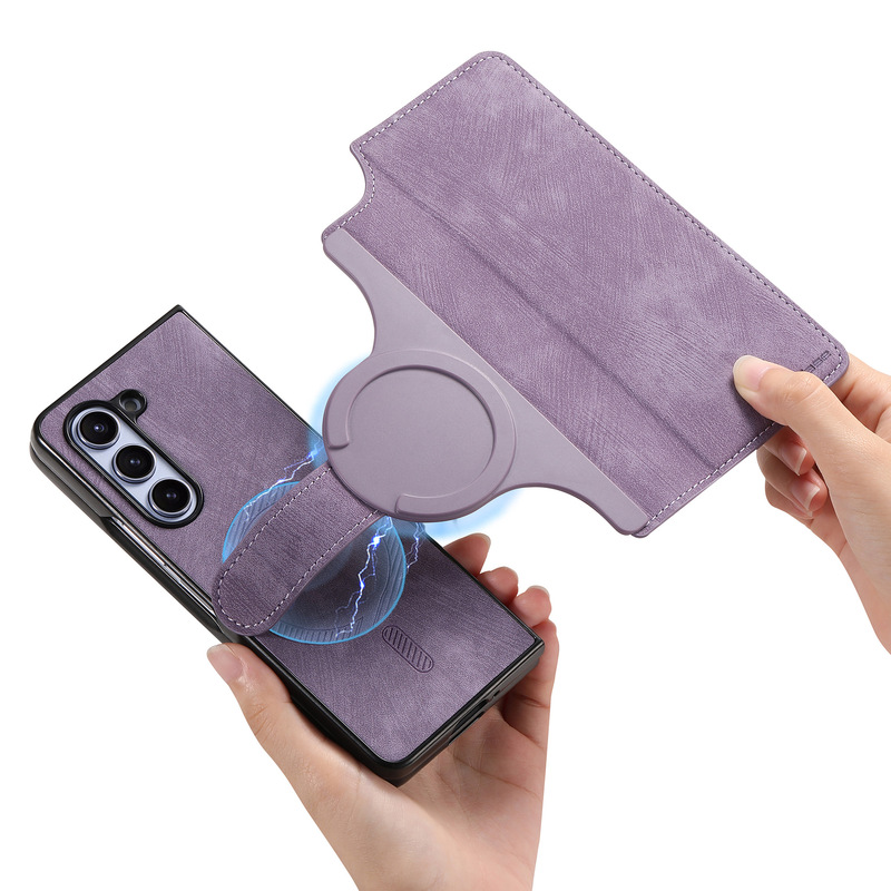 新しいモデルは、Samsung ZFold7 磁気分離型携帯電話ケースツーインワン zfold6 肌感触カード保護カバーに適しています。|undefined