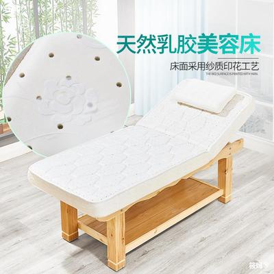 solid wood Beauty bed Beauty Dedicated Latex bed Massage Table Massage bed Eyelashes household