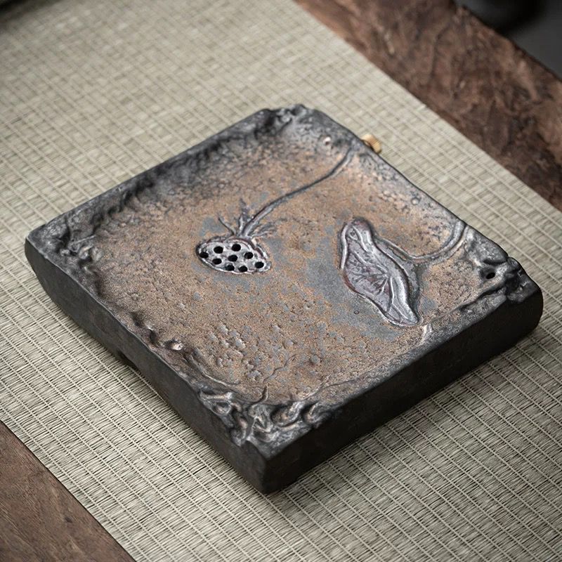 Creativo japonés Kung Fu té juego traje hogar cerámica té taza tetera gres simple viaje portátil una olla tres tazas