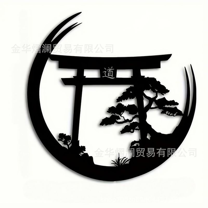 黒の国境を越えた錬鉄製の生命の木の壁の装飾屋内壁メタルアートの壁の装飾|undefined