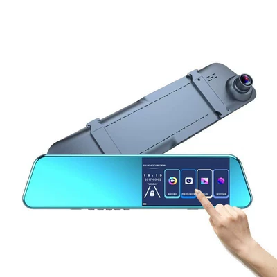 dashcam with wide-angle night | Driving recorder - 5inch-touchscreen-dual-lens