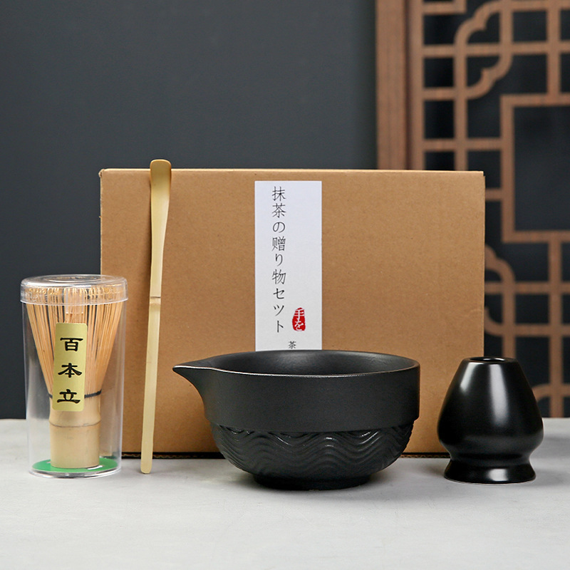 Cepillo de té de matcha de 100 centavos de matcha