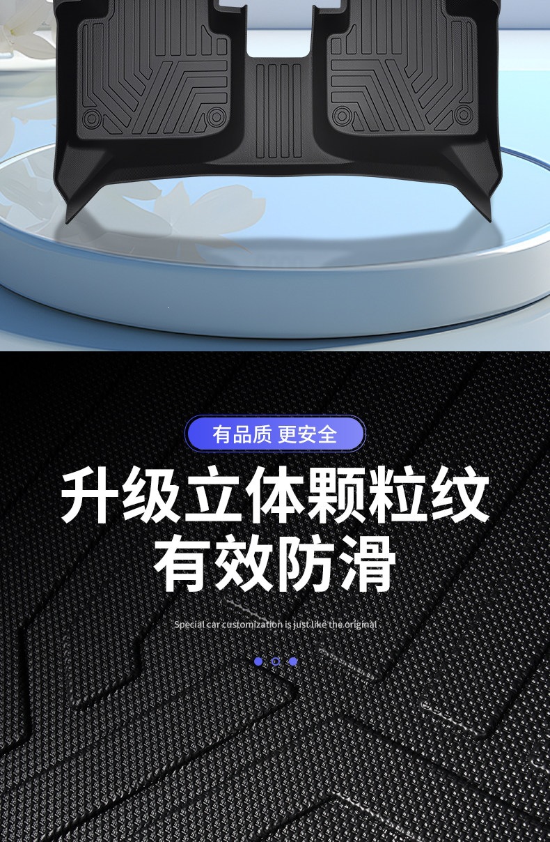 tpe car floor mats for Roewe RX5, RX3, Roewe I5/I6/Ei5, Roewe 350/360/550, Roewe D5, XD7, D6
