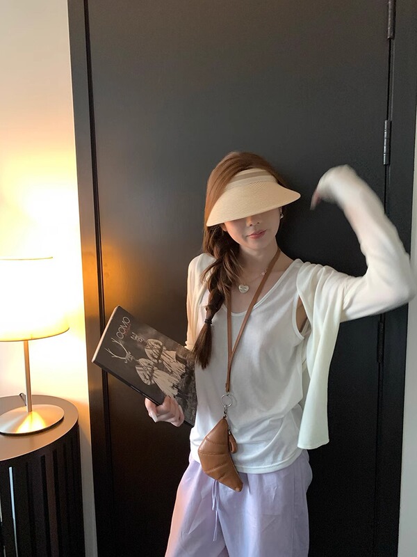 im向 1oo%天丝！氧气感百搭轻薄纸片人防晒开衫女夏薄软宽松外衫|undefined