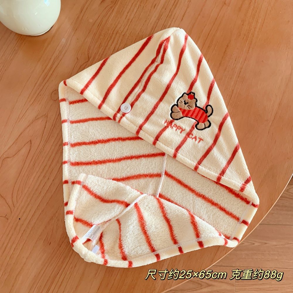 【드라이 헤어캡】-빨간고양이