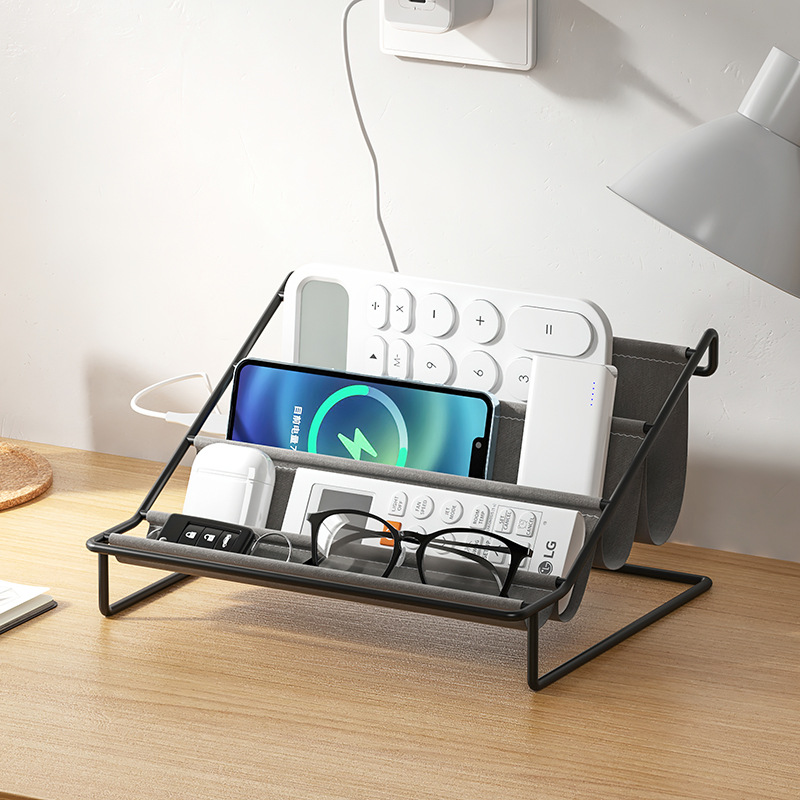 家居用品桌面雜物收納整理架床頭柜眼鏡平板首飾儲(chǔ)物架玄關(guān)鑰匙架