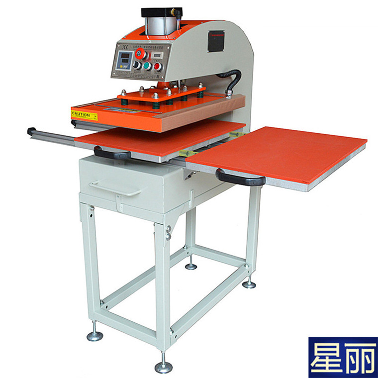 厂家40*60自动双工位气动烫画机烫钻机烫印机热转印机器设备