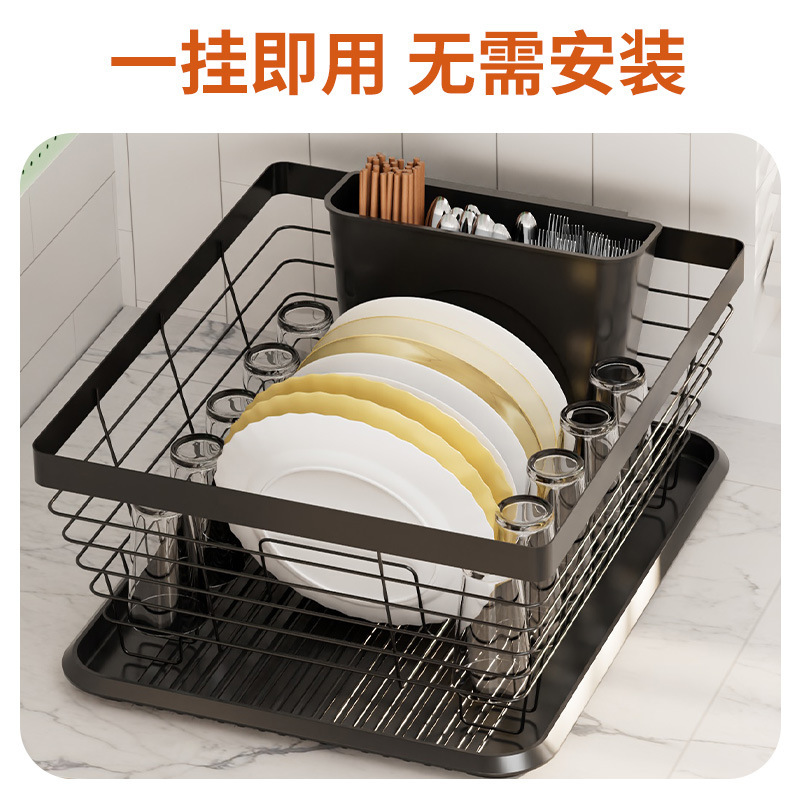 国境を越えた家庭用キッチン食器収納棚床面単層食器棚食器収納トランペット水切り棚卸売り|undefined