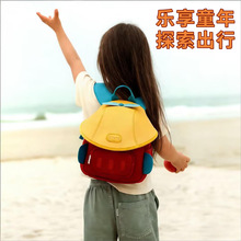 现货可爱小蘑菇儿童书包户外出游儿童背包男女童双肩幼儿园书包