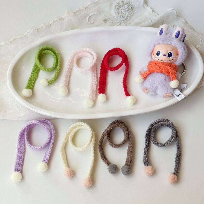 7cm Starman Doll Clothes Labubu Fourth Generation Clothes Wholesale Mini Doll Christmas Doll Clothes Replacement Knitted Scarf 7cm Starman Doll Clothes Labubu Fourth Generation Clothes Wholesale Mini Doll Christmas Doll Clothes Replacement Knitted Scarf