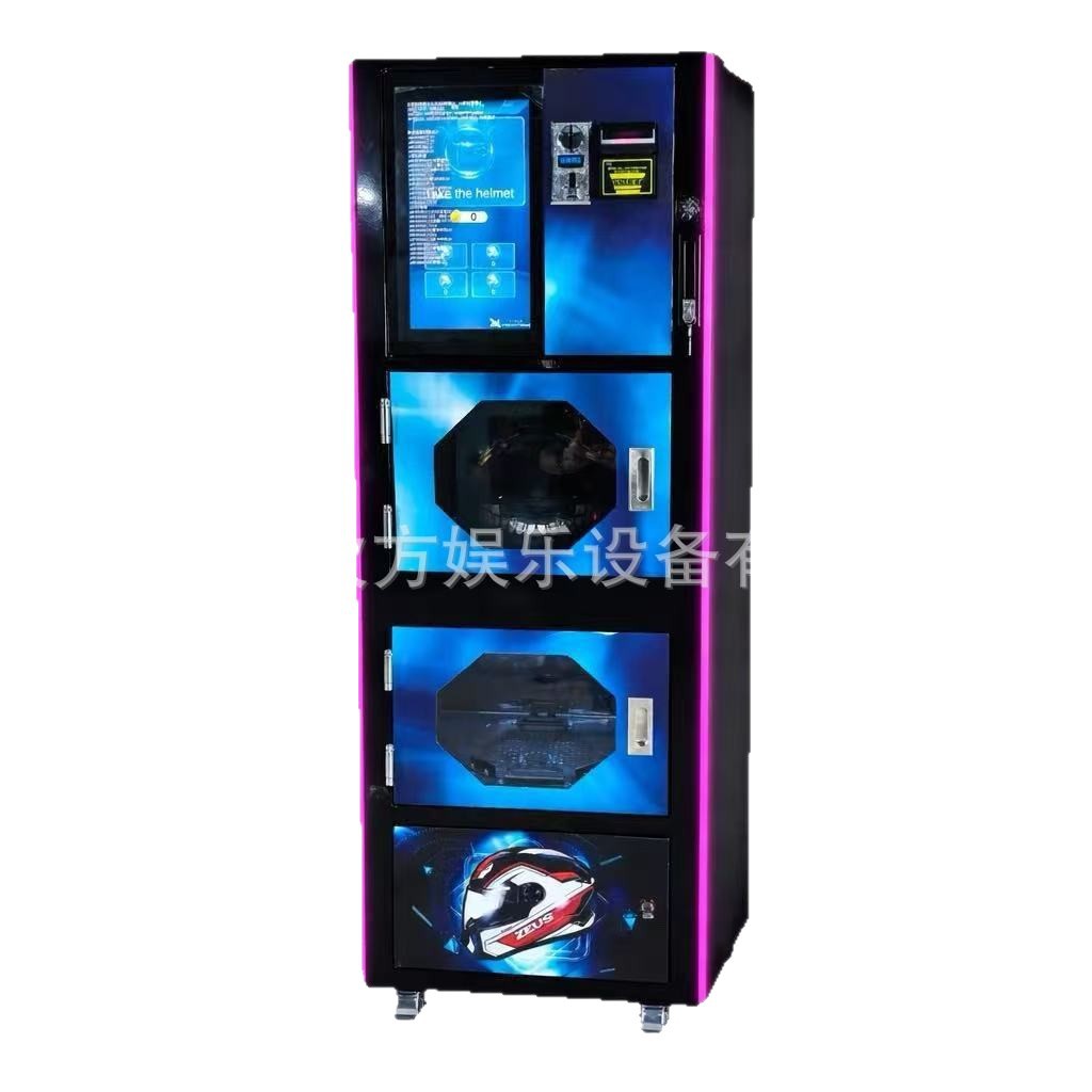 Lavadora de Cascos de Autoservicio de Doble Cabina, Multifunción Totalmente Automática, para Estación de Servicio image 6
