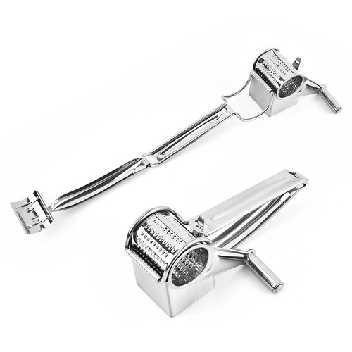 Manufacturer wholesale stainless steel cheese grater, hand-cranked rotating cheese grater, kitchen creative cheese grater for home use