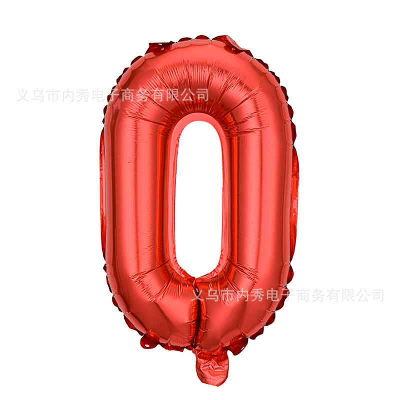 Globo de letra de película de aluminio de 16 pulgadas, versión americana en mayúsculas, cuerpo delgado, pinyin en inglés, decoración de caracteres, globo de papel de aluminio AZ al por mayor