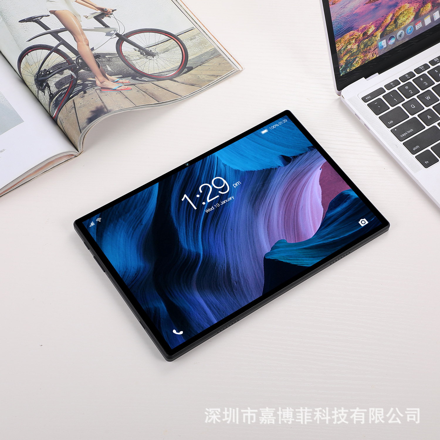 TK Güney Amerika Sınır Ötesi Yeni Model 10.1 İnç Tablet Bilgisayar Android 10 Akıllı Bluetooth 2 İn 1 Tablet Bilgisayar Toptan