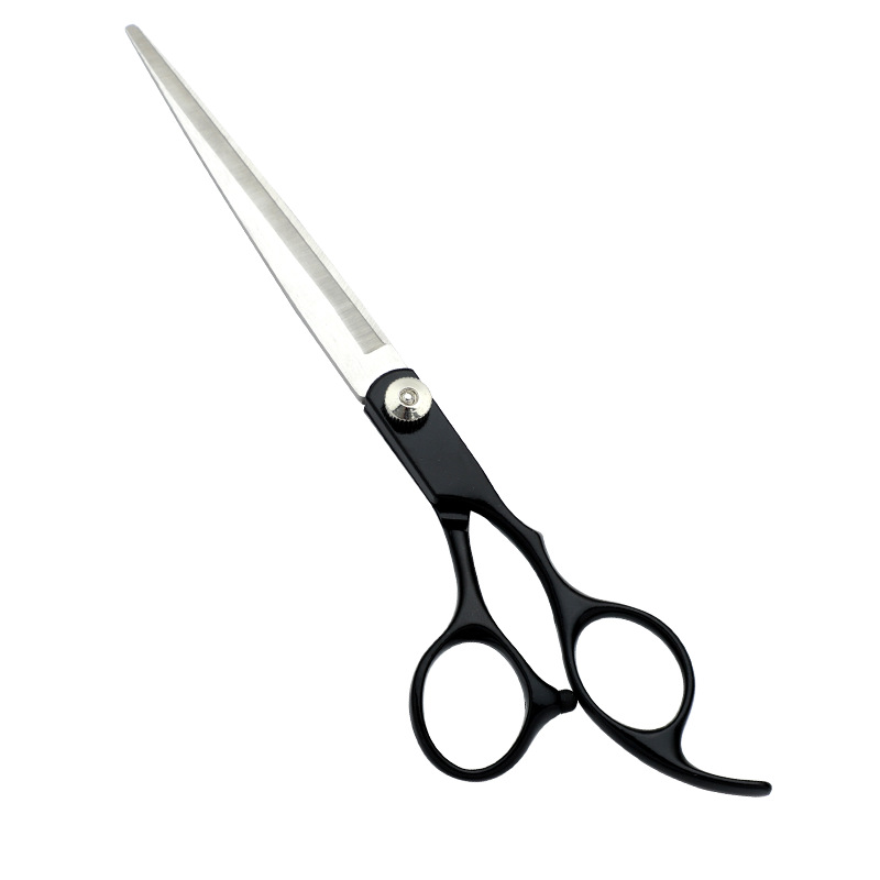 Tijeras de belleza para mascotas directas de fábrica tijeras de corte de pelo de perro tijeras planas profesionales tijeras curvas Teddy corte de pelo tijeras de belleza traje