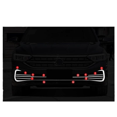 Zhongwang: Tooth Frame Front Bumper Center Grille