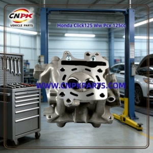 Click125 engine cylinder head assembly, 125cc scooter repair and replacement parts, for cross-border export