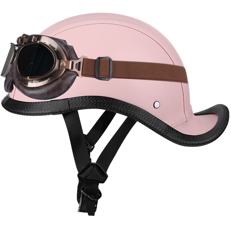 핑크 일반 가죽 + 구리 거울 꼬리