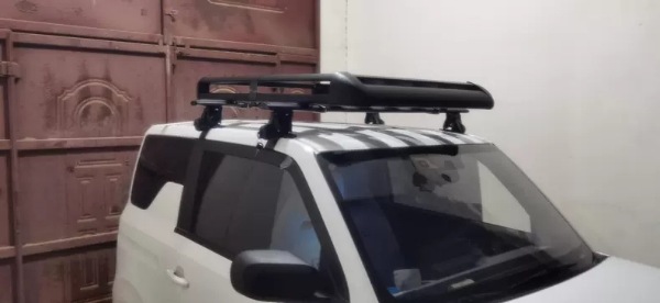 Wuling – for Wuling Hongguang Roof rack - black-double-layer-luggage-frame-dedicated-tiger-claw-crossbars