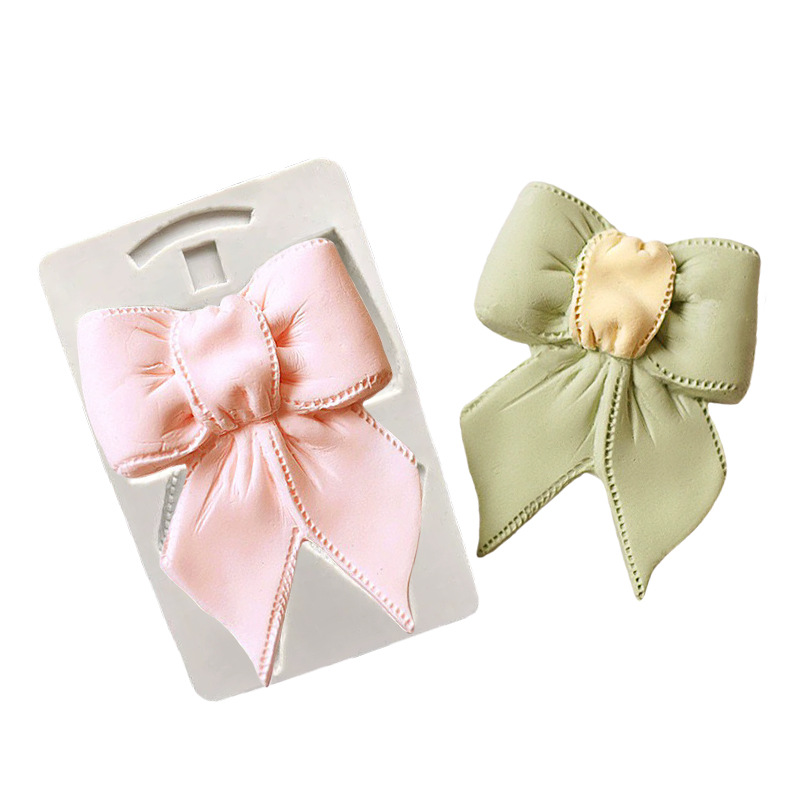 Gran pajarita silicona molde fondant cake decoración chocolate fondant azúcar haciendo herramienta