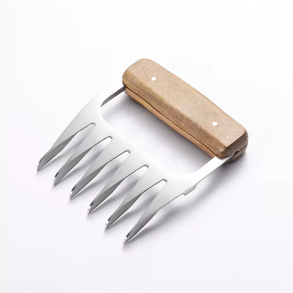 Stainless steel bear claw meat sharpener bbq Barbecue meat sharpener heat insulation not afraid of scalding bear paw