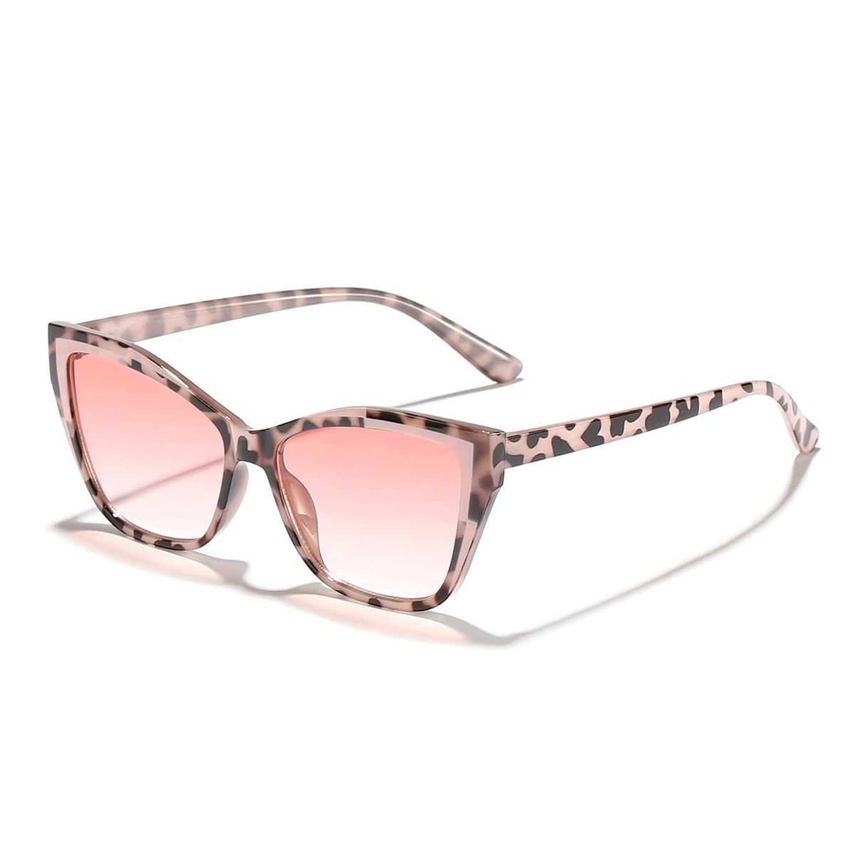 Nuevas gafas de sol para exteriores con ojos de gato en contraste de color transfronterizo