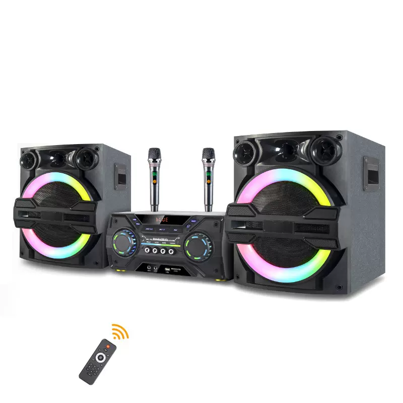 2.0多媒体有源音箱ktv音响套装家庭k歌音响设备全套家用客厅音箱