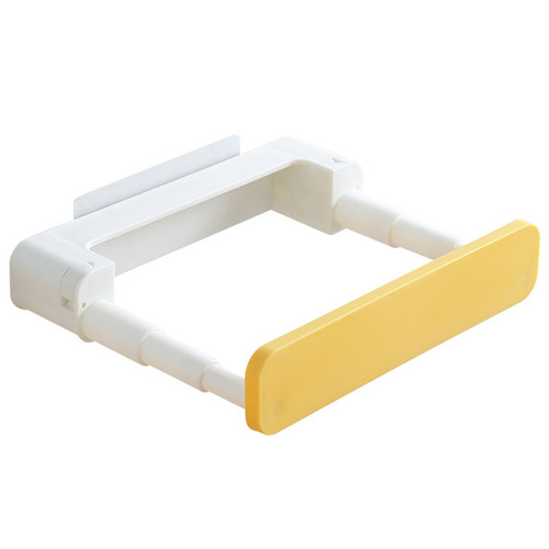 Multifunctional washbasin rack with hook, no punching, wall-mounted bathroom basin storage rack, household retractable storage rack