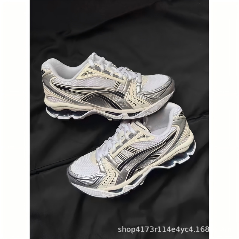 Cross-Border Trade Putian Shoes Asics K14 Running Shoes Gel-Kayano14 Men's and Women's Mesh Cushioning Sports Trendy Shoes Cross-Border Trade Putian Shoes Asics K14 Running Shoes Gel-Kayano14 Men's and Women's Mesh Cushioning Sports Trendy Shoes