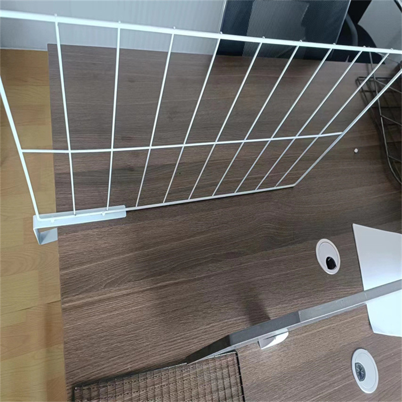 货架快递隔离板仓库书桌收纳整理分类可移动铁丝网多尺寸喷塑网片