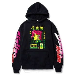 JOJO������ð�U����Ժ�����мӽq�Bñ���羳��ñ�l��anime hoodie