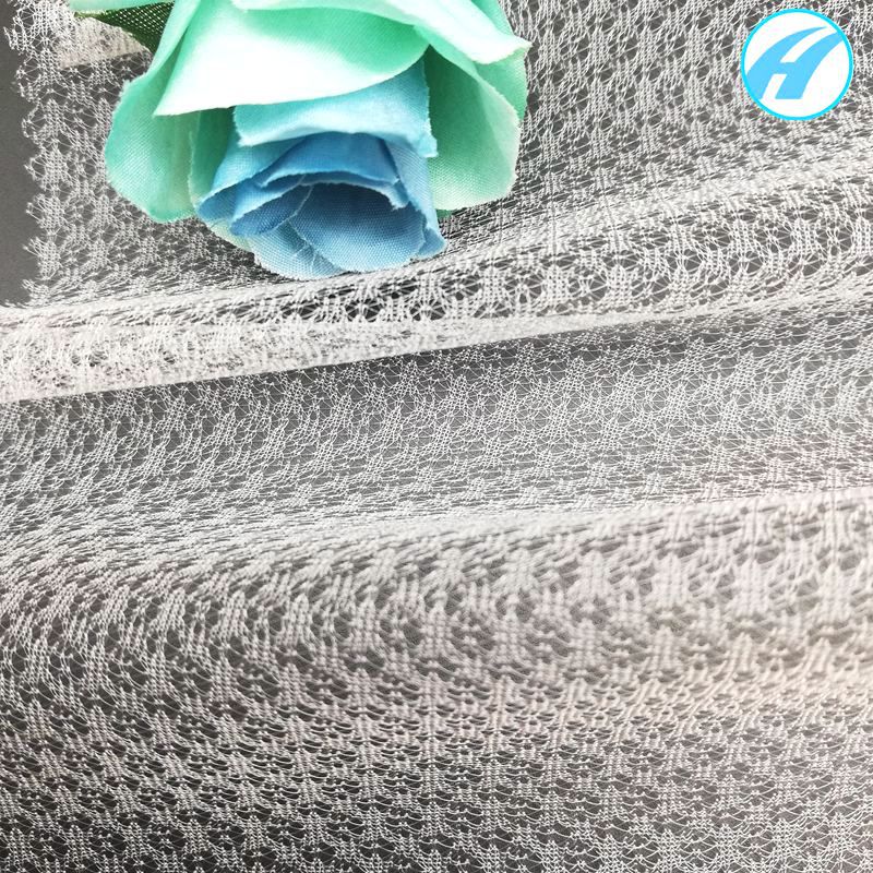 长乐厂家钻石网剔透婚纱网绣花网布锦纶细网面膜底网