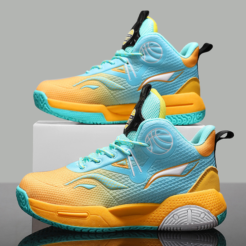 Children's Shoes, Casual, Fashionable, Non-Slip, Wear-Resistant, Primary School Students' Training Multi-Color Basketball Shoes, Running Boys' Sports Shoes Children's Shoes, Casual, Fashionable, Non-Slip, Wear-Resistant, Primary School Students' Training Multi-Color Basketball Shoes, Running Boys' Sports Shoes